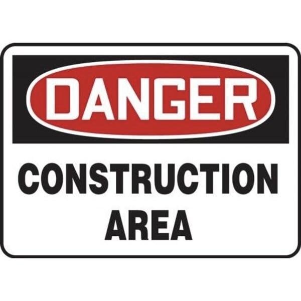 Accuform OSHA DANGER SAFETY SIGN CONSTRUCTIO MCRT135XL MCRT135XL - main